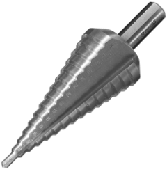 Сверло по металлу ступенчатое 6-25мм для отверстий 6,9,12,16,18,20,22,25 мм